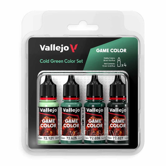 Paints sets: Vallejo BSL Cold Green Game Color