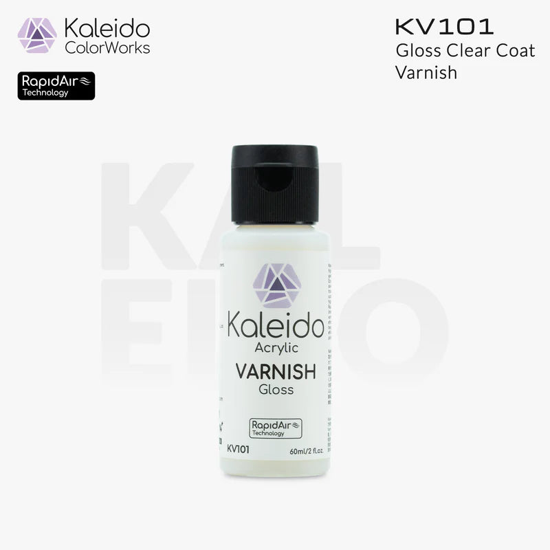 005 Kaleido Colors: KV101 Gloss Clear Coat Varnish
