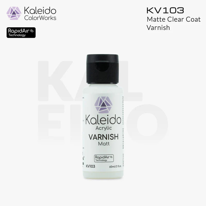 006 Kaleido Colors: KV103 Matte Clear Coat Varnish