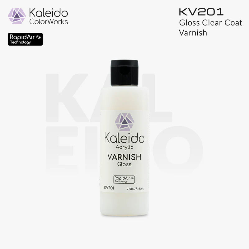 005 Kaleido Colors: KV201 Gloss Clear Coat Varnish
