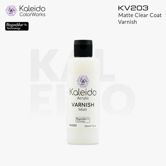 006 Kaleido Colors: KV203 Matte Clear Coat Varnish