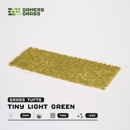 Tiny Tufts Light Green - Tiny