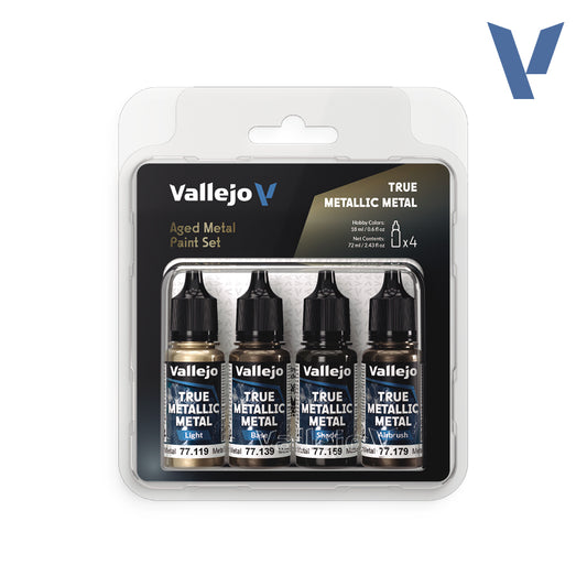 Paints sets: Vallejo TMM Aged Metal