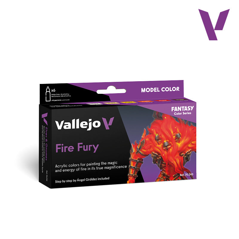 Paints sets: Fantasy Fire Fury
