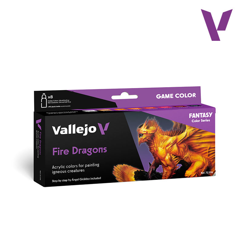Paints sets: Fire Dragons