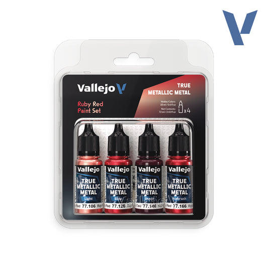 Paints sets: Vallejo TMM Rubi Red
